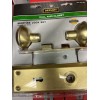 DEFIANT Hall & Closet Mortise Lock Set Satin Brass Finish