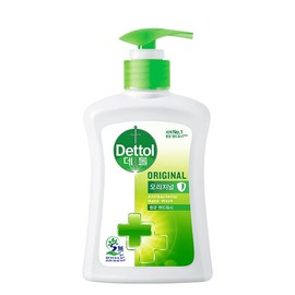 Dettol Antibacterial Hand Wash 250ml 3 types collection - 1. Antibacterial Hand Wash Original 250ml / 데톨 향균 핸드워시 250ml 3종 모음 - 1. 향균 핸드워시 오리지널 250ml