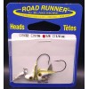 Blakemore Road Runner Jig Heads 1/8oz Moss Green & White