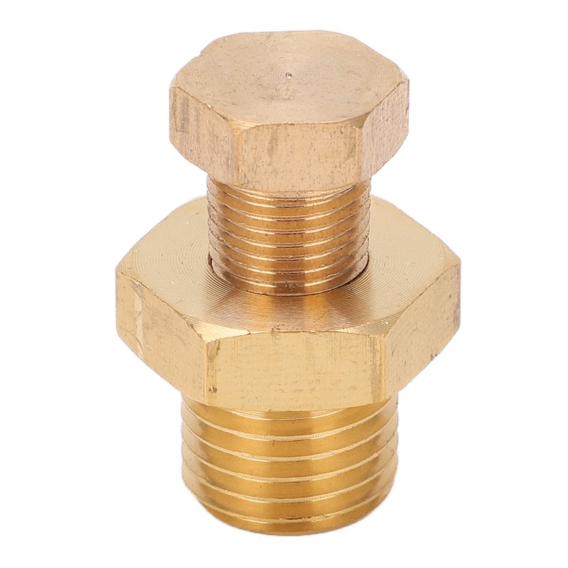 M14x1.5 to 1/8in NPT Oil Pan Plug Adapter Water Temperature