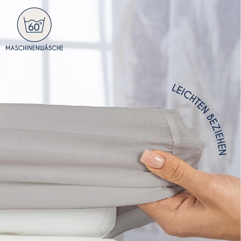 Dreamzie Fitted Cotton Sheet with Elasticated Waistband