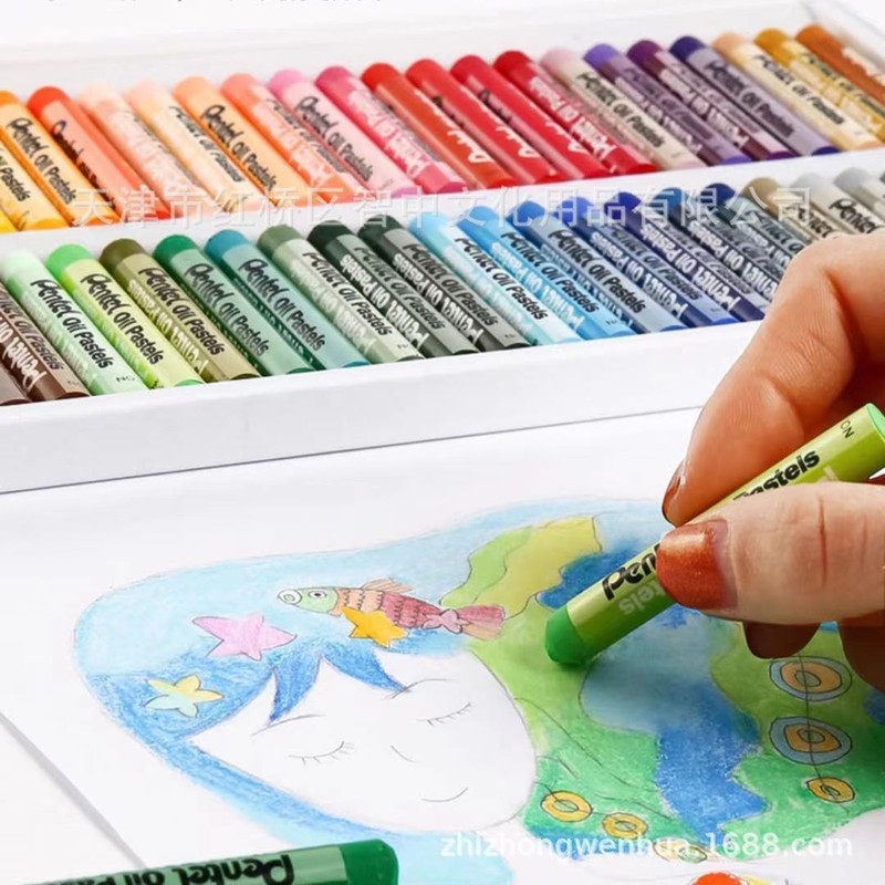 36 Pcs Oil Pastel Bright Colors Smoother Painting Pastels Art