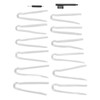 Hearing Amplifier Tube Set Professional Preformed BTE Earmold Tubing Hearing