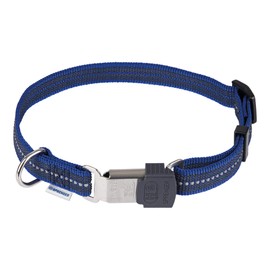 Adjustable Collar - Reflective, Blue, 30-45 cm