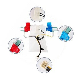 Washer Water Inlet Valve Compatible with Maytag MVWC450WW0, 7MMTS0520WW0, MVWC700VJ1, 7MMMS0560WW0, MVWC400VW1, MVWC300VW1, MVWC700VW1, MVWC500VW1 Washing Machine