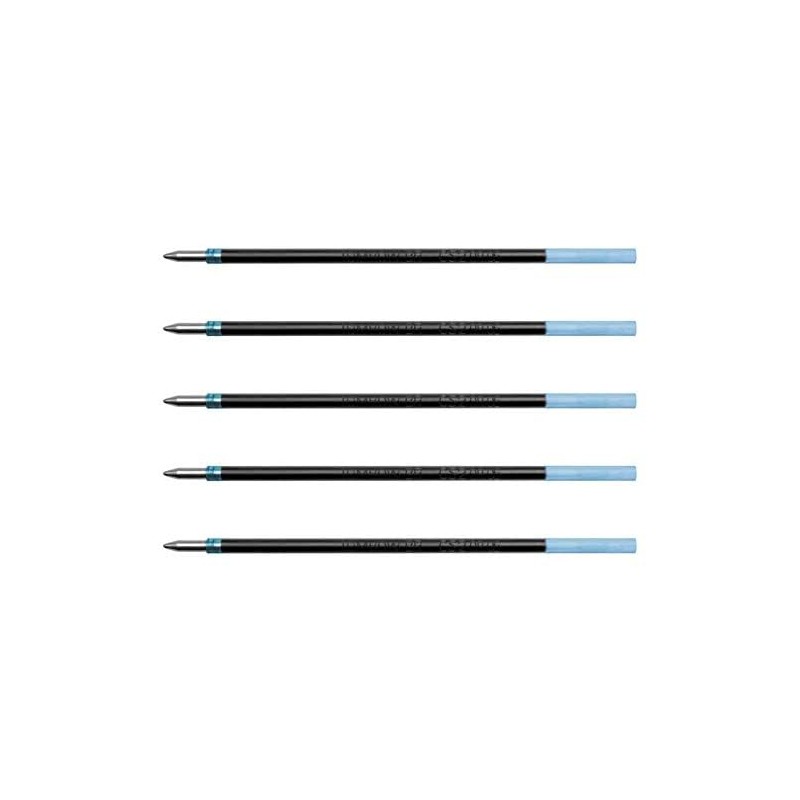Tombow 5 x Blue Ballpoint Pen - 0.7mm Ball -