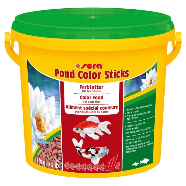 Sera 7157 Pond Color Sticks 1.2 lb 3.800 ml Pet