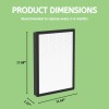 Nispira True HEPA Filter for Envion Allergy Pro AP450 Air