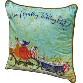 Upower Sam Toft Throw Pillow Cover Travel Pool