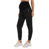 Foucome Women's Maternity Joggers Quick Dry Zipper Pockets Scrub Pants