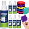 Fuyoooo 6 Pack Whiteboard Cleaner 3.4 Fl oz Dry Erase