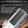 Cenipar UpgradedWB13K21 Gas Range Oven Flat Igniter with Connector Plug,