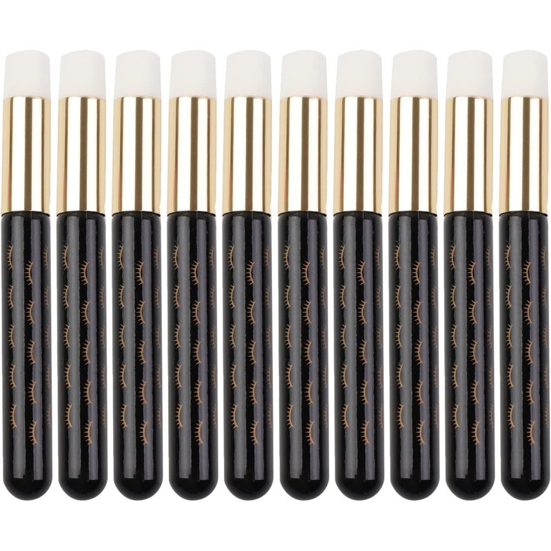 Cepillo Limpiador de Pestañas, Cepillos de champú para Pestañas Faciales,