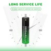 CWUU 18650 Rechargeable Battery 3.7V 9900mah High Capacity Long-Lasting for