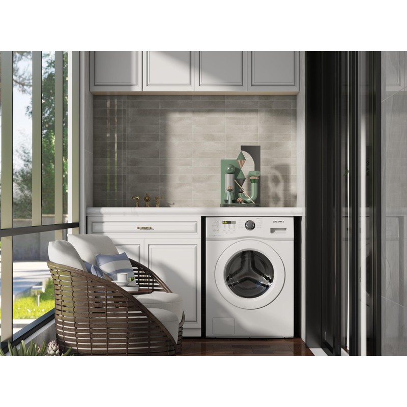 COLAMO Luxury 22PCS Glossy Beige Peel and Stick Backsplash, Stick