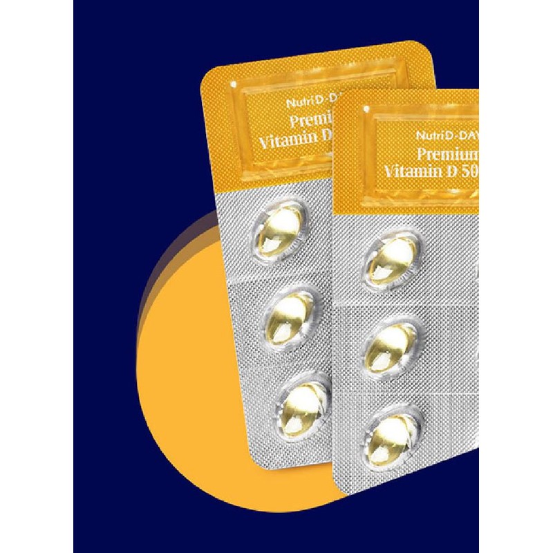 Nutri D Day Premium Vitamin D 5000 IU 9g 30