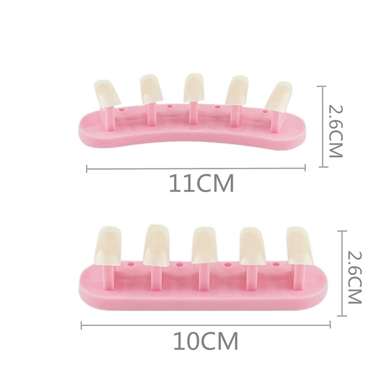 3 Piece Nail Practice Stand Nail Art Training Tool DIY