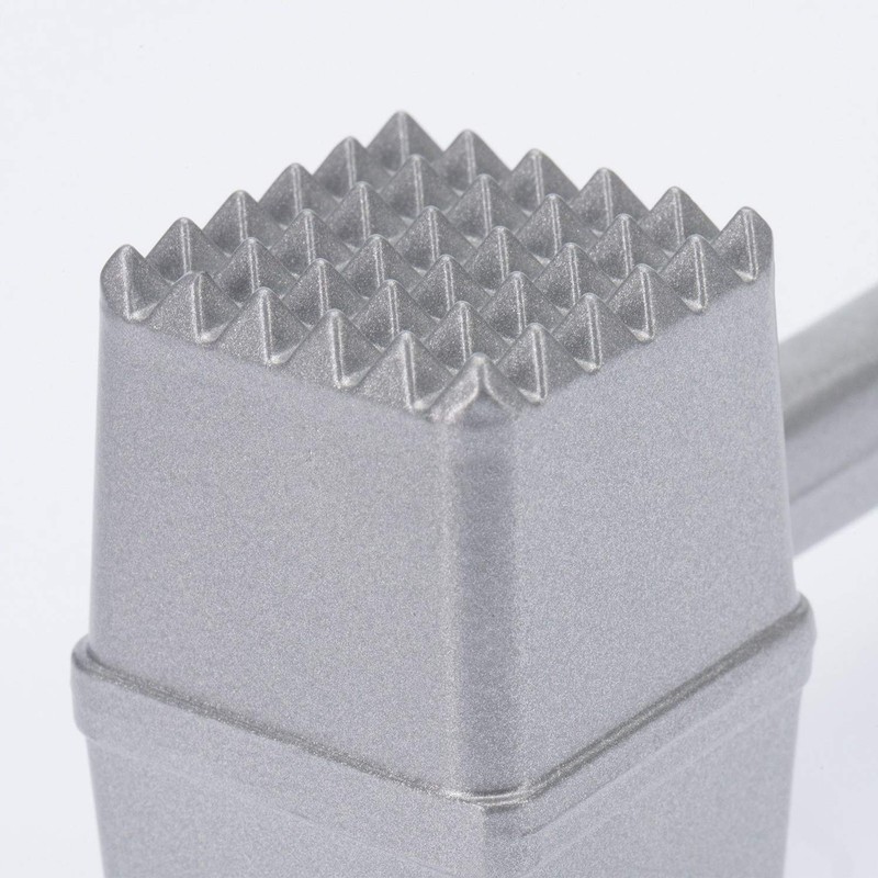 Westmark Fleischhammer, Länge: 21,5 cm, Aluminium, lebensmittelechte Spezialbeschichtung, Robusto, Silber,