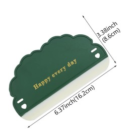 Paquete de 3 escobillas de silicona para fregadero, limpiador de espejos, limpiador de fregadero de cocina para el hogar, cocina, encimera, ventana de coche y baño