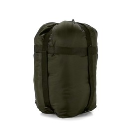 Snugpak Compression Sack WGTE - Durable Nylon Compression Stuff Sack for Camping and Trekking – Travel Bag with 4 Straps & Drawcord System for Sleeping Bags, Clothes – Reduces 30-50% Bulk - Olive (M)