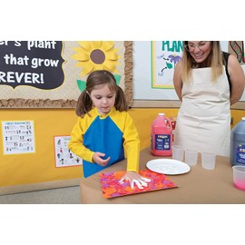 PRANG Ready-to-Use Washable Tempera Paint, 16-Ounce Bottle, Red (10701)