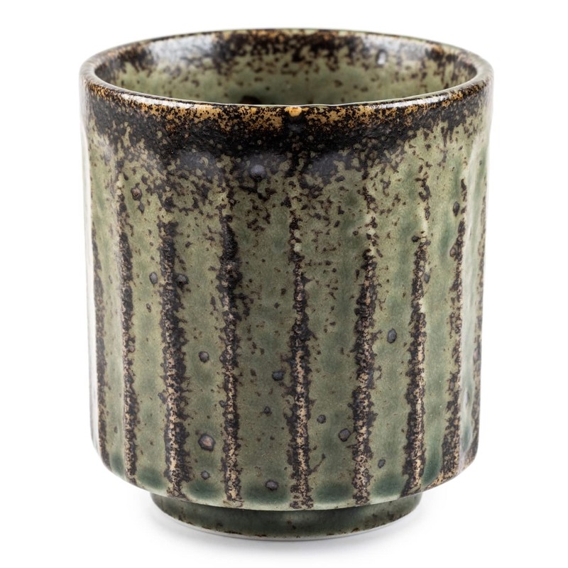 The Japanese Shop Wabi Sabi Premium Japanese Tea Cup (Green,