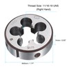 sourcing map Round Threading Die 11/16-18 UNS Thread Right Hand