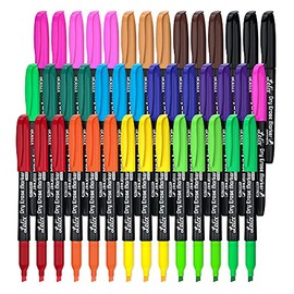 Dry Erase Markers, Lelix 42 Pack 14 Colors Dry Erase Markers Chisel Tip,Dry Erase Markers for Kids,Whiteboard Markers for School, Office Supplies,Perfect for Writing on White Board, Mirror,Calender