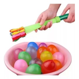 Waterballoons 3 Pack De 111 Pzs Globo Mágico Agua Llenado Rápido Niños