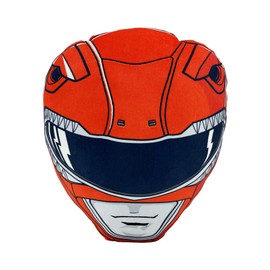 NORTHWEST Power Rangers Red Ranger Cloud Pillow 12" – Superhero Plush Stuffed Toy for Kids, Cartoon Character Throw Pillow, Boys Room Decor, Gift for Kids