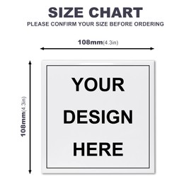 Sumex Sublimation Blanks Ceramic Tiles for Crafts, 6 Pieces Glossy White Ceramic Tile for Heat Press (10×10cm)