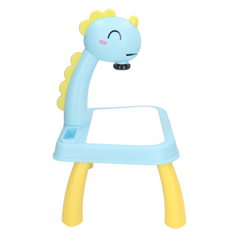 Drawing Projector Table Cute Dinosaur Design Bright Colors Detachable Smart