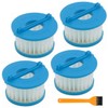 ECOMAID A32F02 HEPA Filters Replacement Compatible with Ryobi 18V ONE+