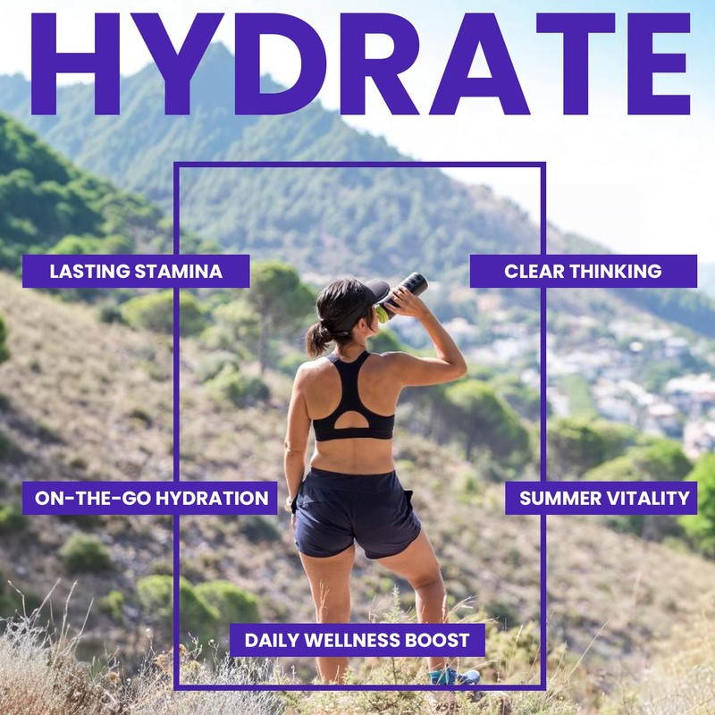 Vital Rise® Hydrate! - Berry Blast - Hydration Powder Packets