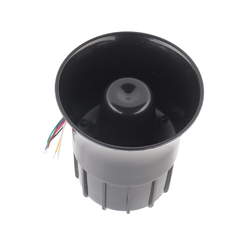 Electric Sound Horn Loud Speaker Truck Warehouse Alarm Siren Support