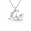 LGSY Shark Cage Pendants for Pearl Jewelry Making Sterling Silver,