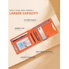 Men's Carbon Fiber Pattern Wallet, Ultra-thin Minimalist Multi Card Slot