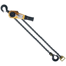 3/4 Ton x 10FT Chain Come Along Lever Chain Hoist Puller Self Lock