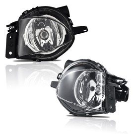 TOPTHAN Fog Light for Series 3 Series (SDN/WGN) (E90/E91) 2005-2008 One Pair Transparent Lens