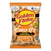 Golden Flake Original Curly Q Pork Skins 3.5oz/ 4pk