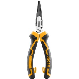 Ingco High Leverage Long Nose Plier 8"(200mm) - HHLNP28200