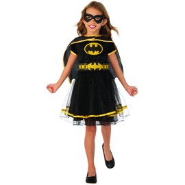 Rubie's Girls Batgirl Sparkle Tutu Skirt Costume with Cape