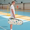 KUEJOP Tennis Backpack Palm Tree Little Flowers Pattern Gym Bags