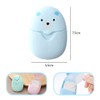 Ancuioyz 3 Boxes Paper Soap, Portable Soap Sheets Disposable Paper