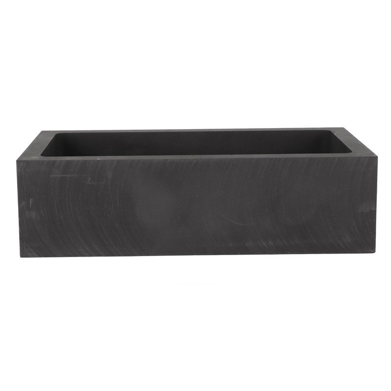 Graphite Ingot Mold 20.9lb Alchemy Capacity Graphite Casting Melting Ingot