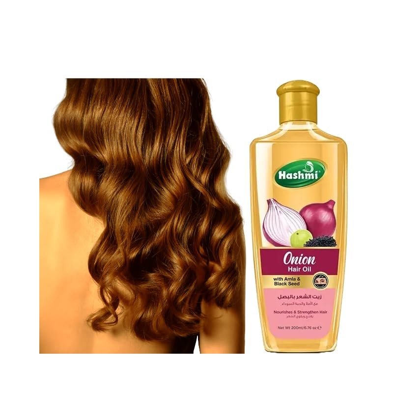 Hashmi Aceite de Cebolla para el Cabello con Amla y