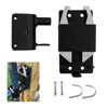 Evylnorrs 2 Way Lockable Gate Latch Two Way Fence Gate