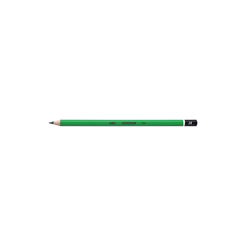 BIC Set of 3 Graphite Hexagonal Pencils CRITERIUM 550 Lead