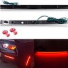 NJSBYL Corvette C7 LED Bumper Reflector Lights for 2014-2019 Chevy
