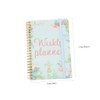 SEWACC Daily Planning Notebook Spiral Bound Notepad for Students Write